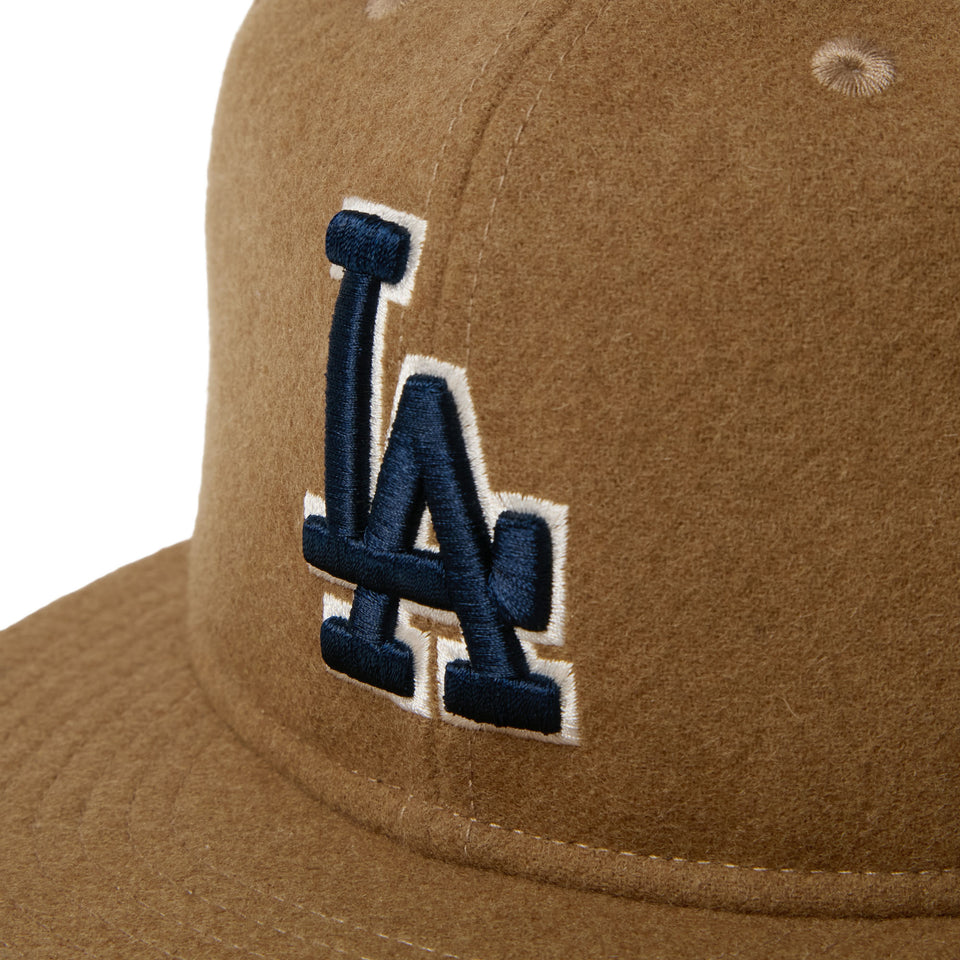 9FIFTY レザーストラップ MLB Wool Melton ロサンゼルス・ドジャース ベージュ | NEW ERA ニューエラ公式オンラインストア