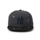 9FIFTY Splash Embroidery ニューヨーク・ヤンキース ダークグラファイト/ブラック | NEW ERA ニューエラ公式オンラインストア