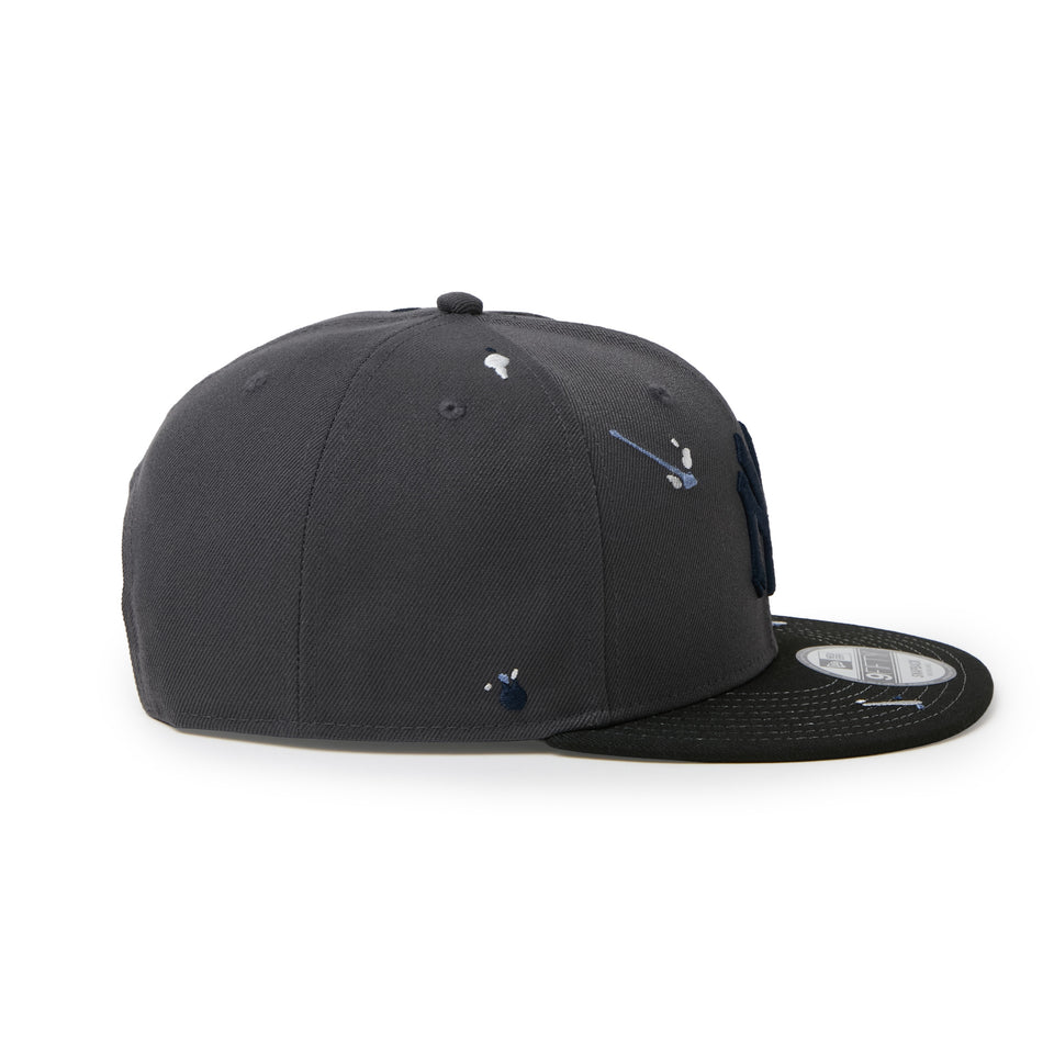 9FIFTY Splash Embroidery ニューヨーク・ヤンキース ダークグラファイト/ブラック | NEW ERA ニューエラ公式オンラインストア