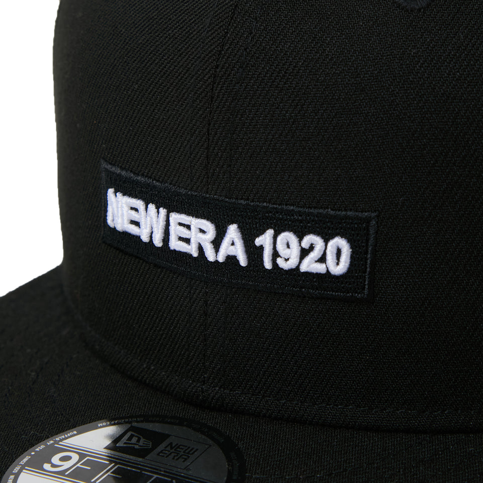 9FIFTY Metal Flag NEW ERA 1920 ブラック/シルバー | NEW ERA ニューエラ公式オンラインストア