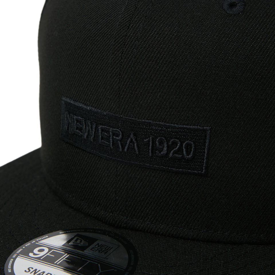 9FIFTY Metal Flag NEW ERA 1920 ブラック/ゴールド | NEW ERA ニューエラ公式オンラインストア