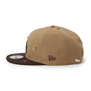 9FIFTY Splash Embroidery ロサンゼルス・ドジャース カーキ/バーントウッド | NEW ERA ニューエラ公式オンラインストア