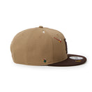 9FIFTY Splash Embroidery ロサンゼルス・ドジャース カーキ/バーントウッド | NEW ERA ニューエラ公式オンラインストア