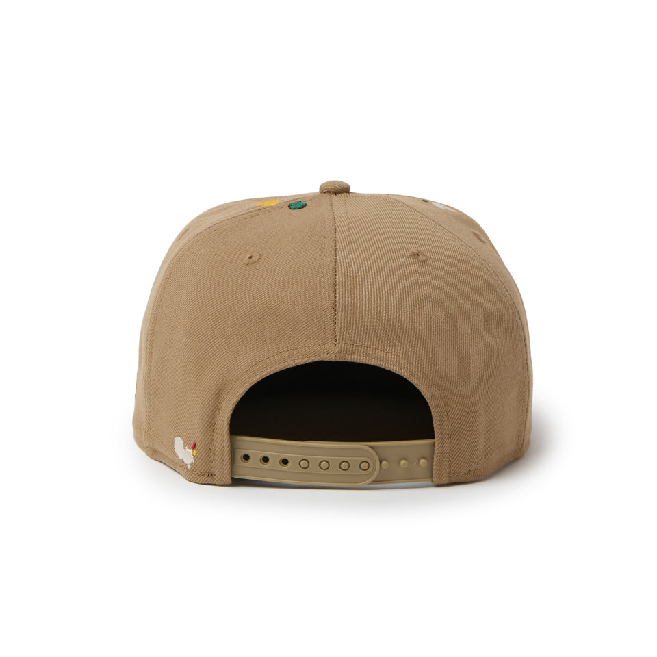 9FIFTY Splash Embroidery ロサンゼルス・ドジャース カーキ/バーントウッド | NEW ERA ニューエラ公式オンラインストア