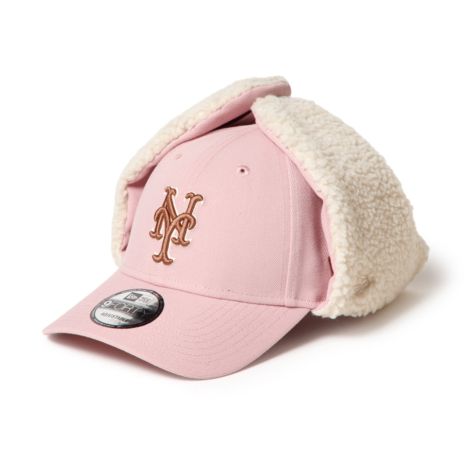 9FORTY Dog Ear ドッグイヤー ニューヨーク・メッツ ピンクルージュ | NEW ERA ニューエラ公式オンラインストア
