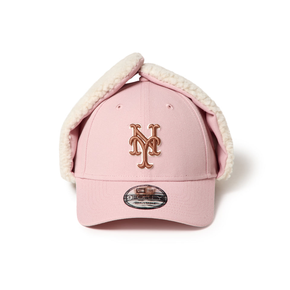 9FORTY Dog Ear ドッグイヤー ニューヨーク・メッツ ピンクルージュ | NEW ERA ニューエラ公式オンラインストア