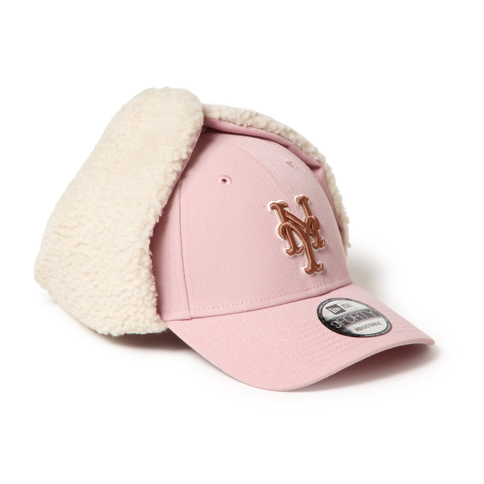 9FORTY Dog Ear ドッグイヤー ニューヨーク・メッツ ピンクルージュ | NEW ERA ニューエラ公式オンラインストア