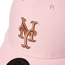 9FORTY Dog Ear ドッグイヤー ニューヨーク・メッツ ピンクルージュ | NEW ERA ニューエラ公式オンラインストア