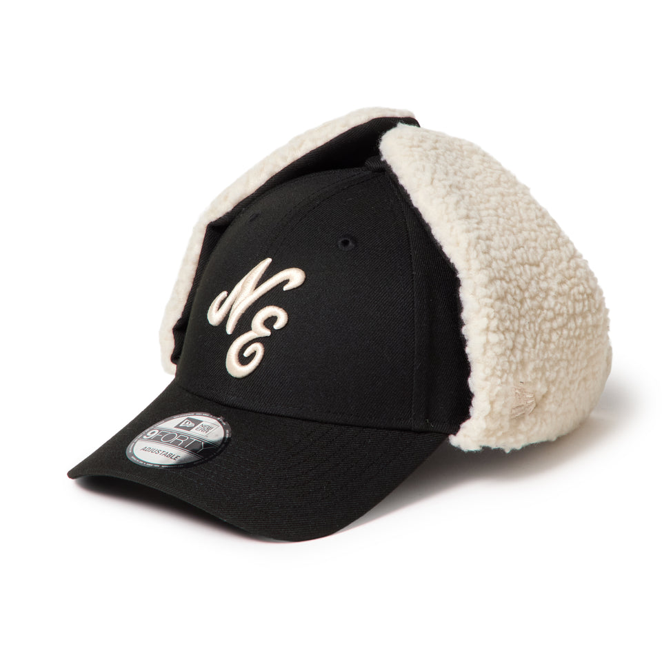 9FORTY Dog Ear ドッグイヤー クラシックロゴ ブラック | NEW ERA ニューエラ公式オンラインストア