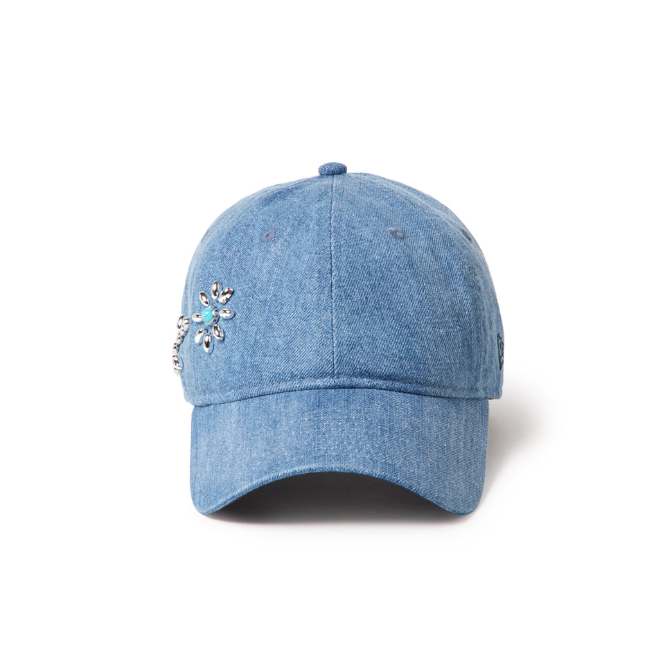 9FORTY アンストラクチャード Studs ウォッシュドデニム | NEW ERA ニューエラ公式オンラインストア