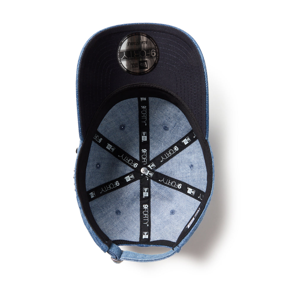 9FORTY アンストラクチャード Studs ウォッシュドデニム | NEW ERA ニューエラ公式オンラインストア