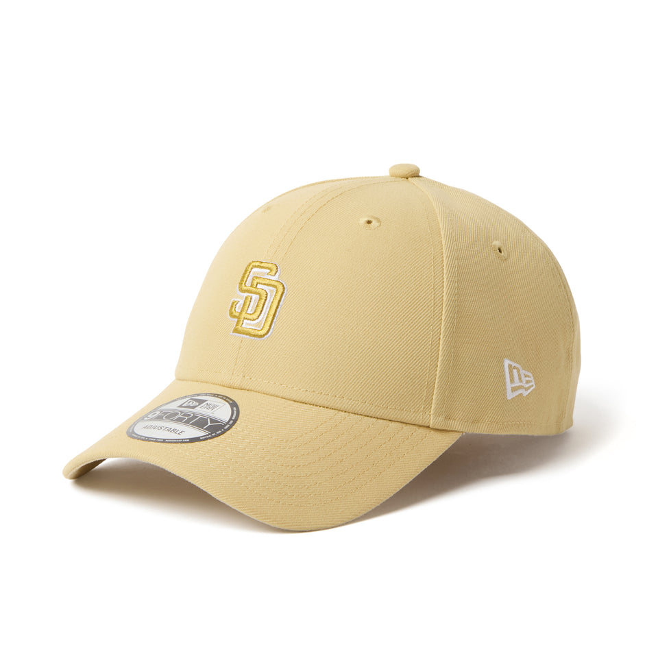 9FORTY Midsize Logo サンディエゴ・パドレス ベガスゴールド | NEW ERA ニューエラ公式オンラインストア