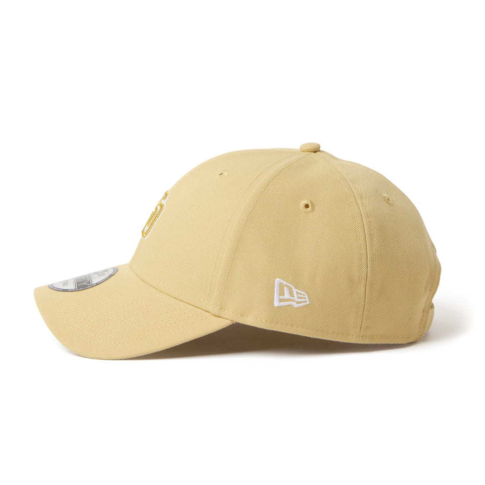 9FORTY Midsize Logo サンディエゴ・パドレス ベガスゴールド | NEW ERA ニューエラ公式オンラインストア