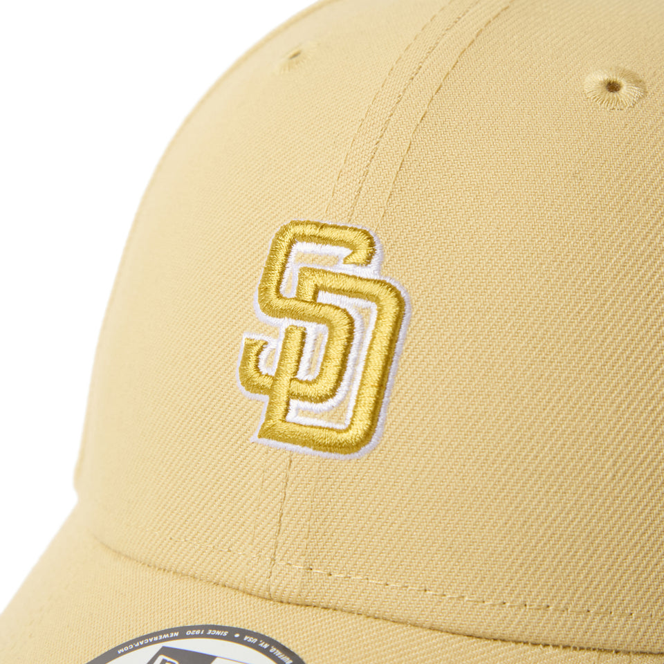 9FORTY Midsize Logo サンディエゴ・パドレス ベガスゴールド | NEW ERA ニューエラ公式オンラインストア