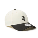 9FORTY MLB 2-Tone サンディエゴ・パドレス クロームホワイト/ウォルナット | NEW ERA ニューエラ公式オンラインストア