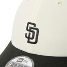 9FORTY MLB 2-Tone サンディエゴ・パドレス クロームホワイト/ウォルナット | NEW ERA ニューエラ公式オンラインストア