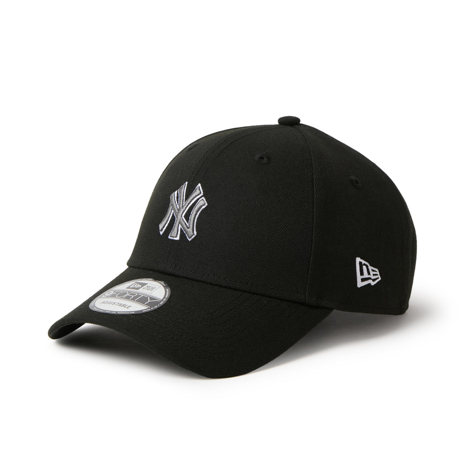 9FORTY Midsize Logo ニューヨーク・ヤンキース ブラック | NEW ERA ニューエラ公式オンラインストア
