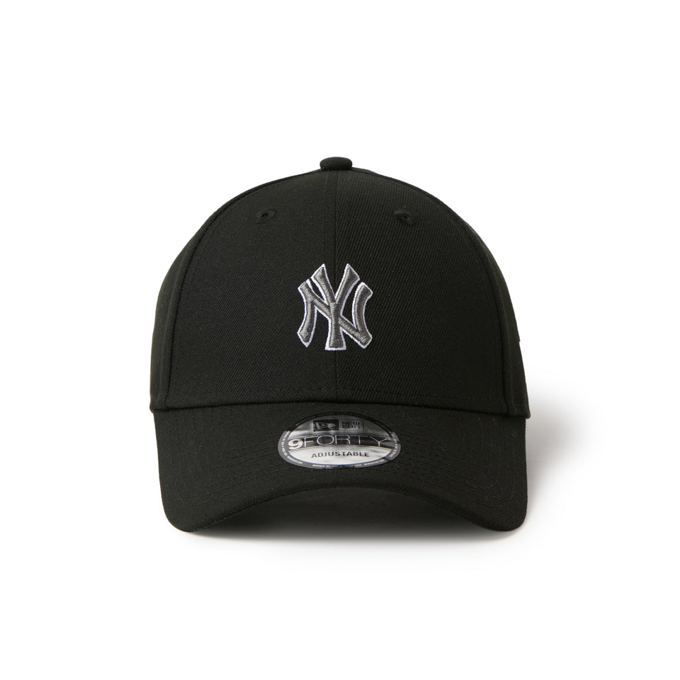9FORTY Midsize Logo ニューヨーク・ヤンキース ブラック | NEW ERA ニューエラ公式オンラインストア