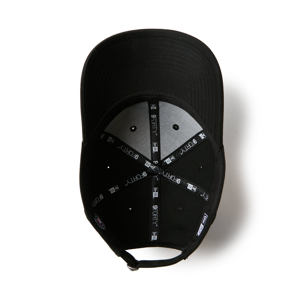 9FORTY Midsize Logo ニューヨーク・ヤンキース ブラック | NEW ERA ニューエラ公式オンラインストア