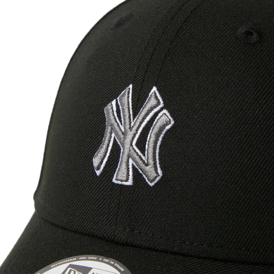 9FORTY Midsize Logo ニューヨーク・ヤンキース ブラック | NEW ERA ニューエラ公式オンラインストア