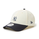9FORTY MLB 2-Tone ニューヨーク・ヤンキース クロームホワイト/ネイビー | NEW ERA ニューエラ公式オンラインストア