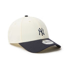 9FORTY MLB 2-Tone ニューヨーク・ヤンキース クロームホワイト/ネイビー | NEW ERA ニューエラ公式オンラインストア
