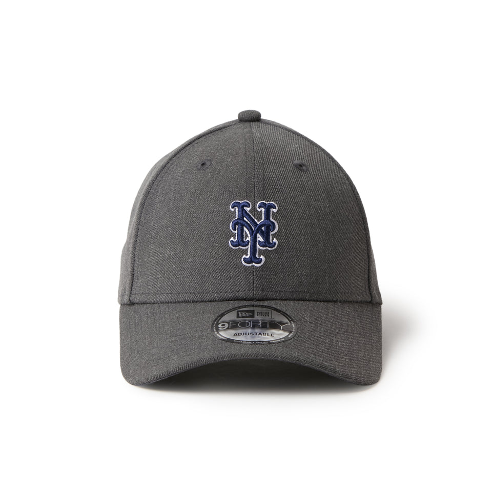 9FORTY Midsize Logo ニューヨーク・メッツ ヘザーグラファイト | NEW ERA ニューエラ公式オンラインストア
