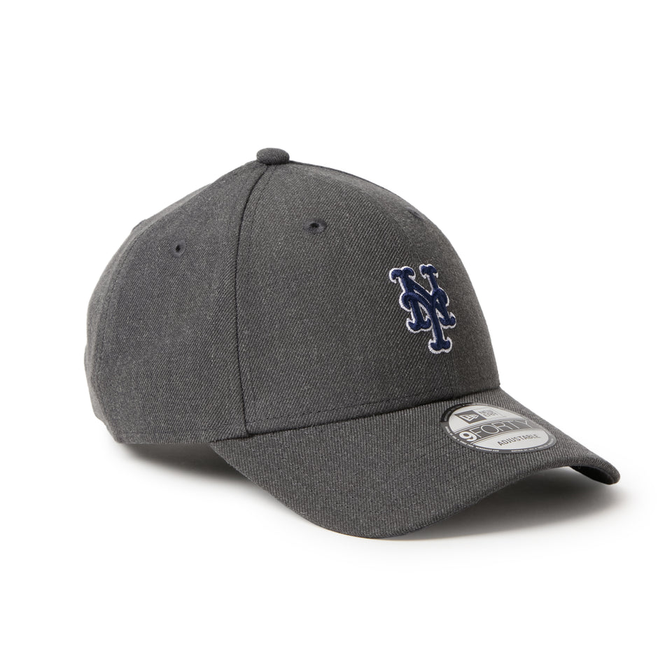 9FORTY Midsize Logo ニューヨーク・メッツ ヘザーグラファイト | NEW ERA ニューエラ公式オンラインストア