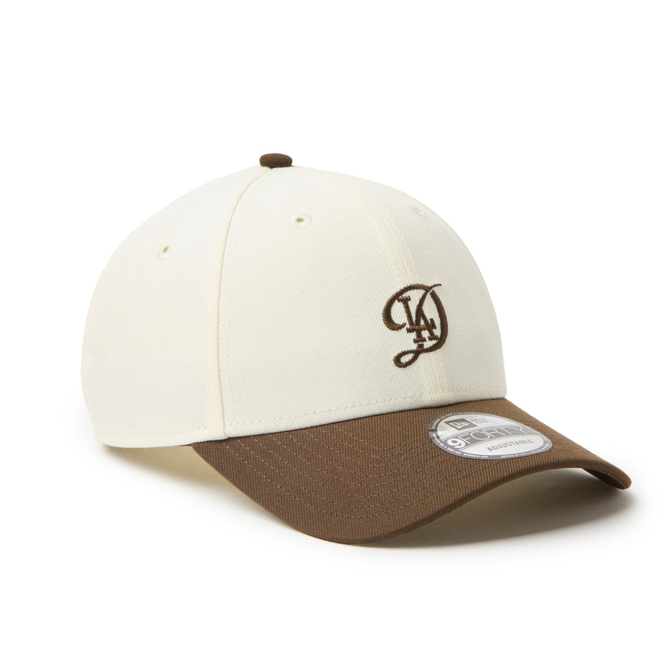 9FORTY MLB 2-Tone ロサンゼルス・ドジャース シティーコネクトロゴ クロームホワイト/ブラック | NEW ERA ニューエラ公式オンラインストア