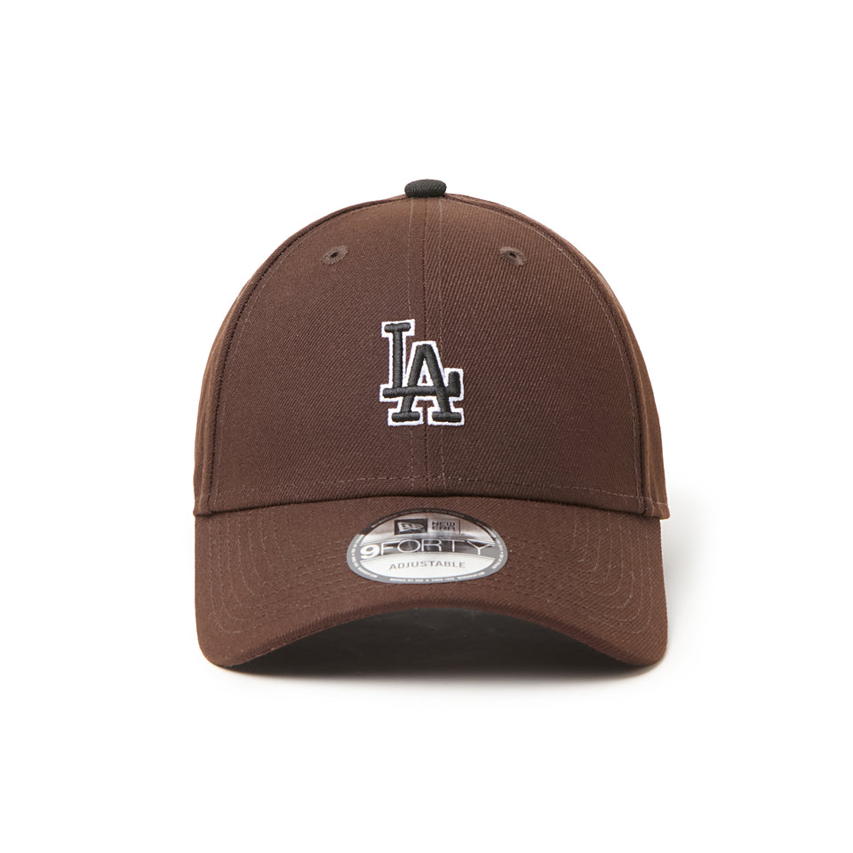 9FORTY Midsize Logo ロサンゼルス・ドジャース バーントウッド | NEW ERA ニューエラ公式オンラインストア