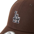 9FORTY Midsize Logo ロサンゼルス・ドジャース バーントウッド | NEW ERA ニューエラ公式オンラインストア