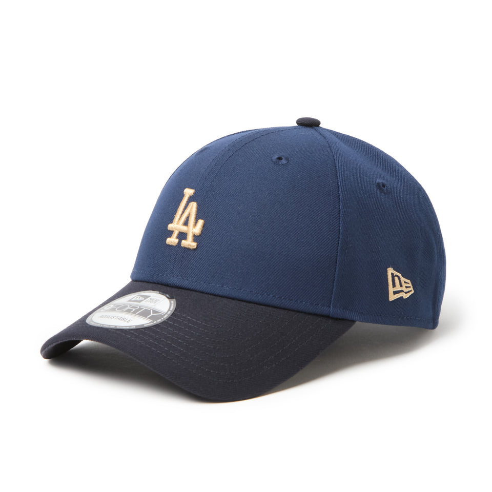 9FORTY Midsize Logo ロサンゼルス・ドジャース オーシャンサイドブルー/ネイビー | NEW ERA ニューエラ公式オンラインストア