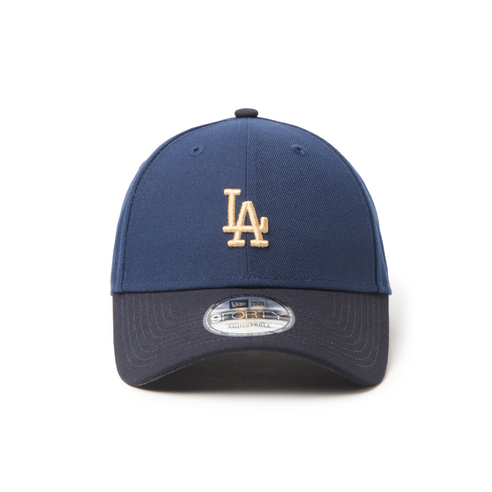 9FORTY Midsize Logo ロサンゼルス・ドジャース オーシャンサイドブルー/ネイビー | NEW ERA ニューエラ公式オンラインストア