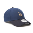 9FORTY Midsize Logo ロサンゼルス・ドジャース オーシャンサイドブルー/ネイビー | NEW ERA ニューエラ公式オンラインストア