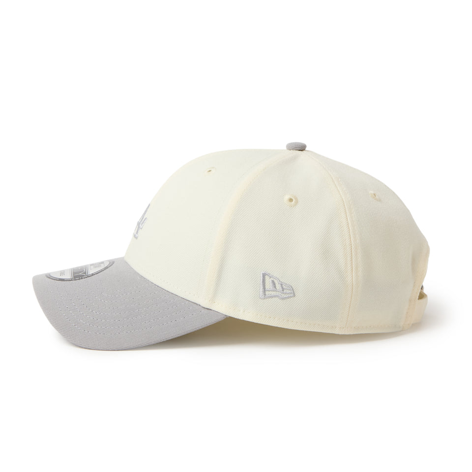 9FORTY MLB 2-Tone ロサンゼルス・ドジャース クロームホワイト/グレー | NEW ERA ニューエラ公式オンラインストア