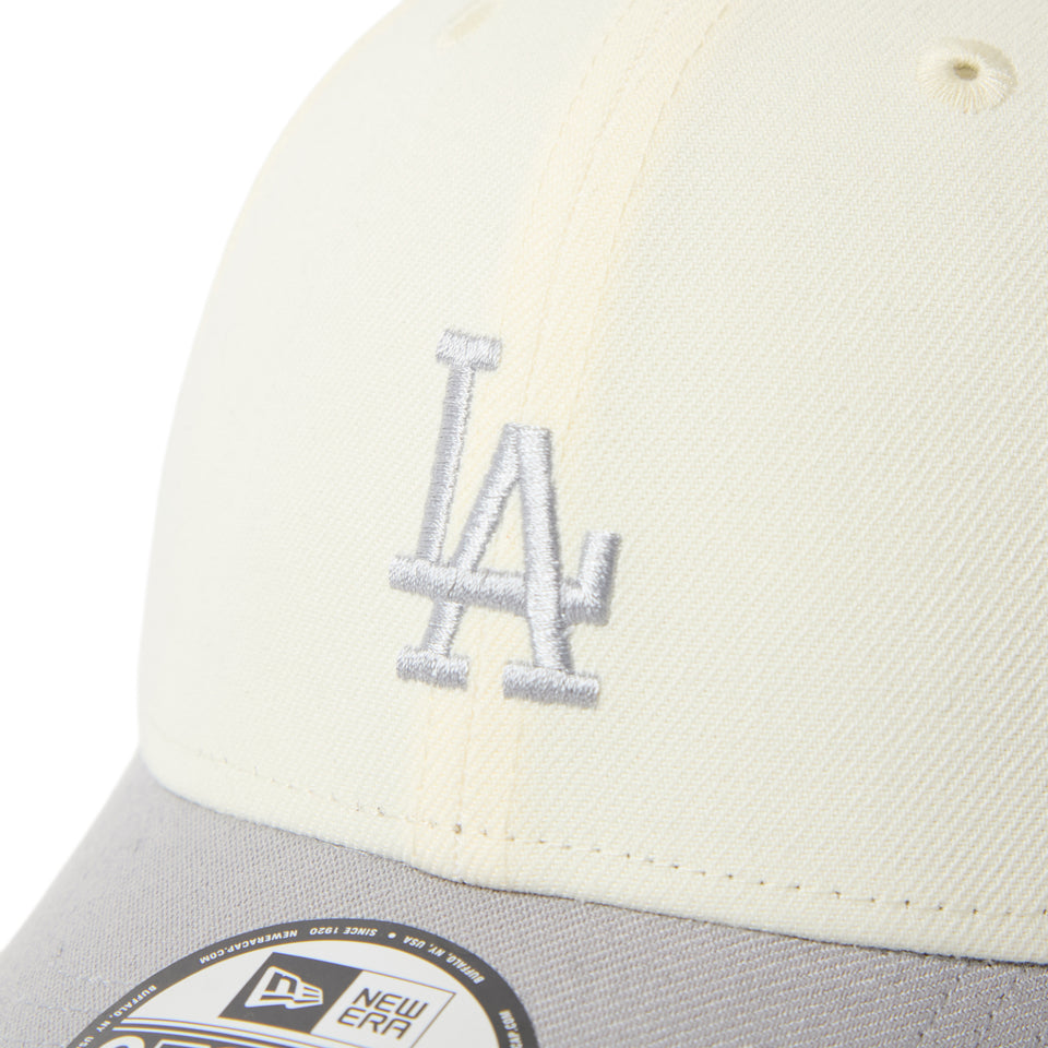 9FORTY MLB 2-Tone ロサンゼルス・ドジャース クロームホワイト/グレー | NEW ERA ニューエラ公式オンラインストア