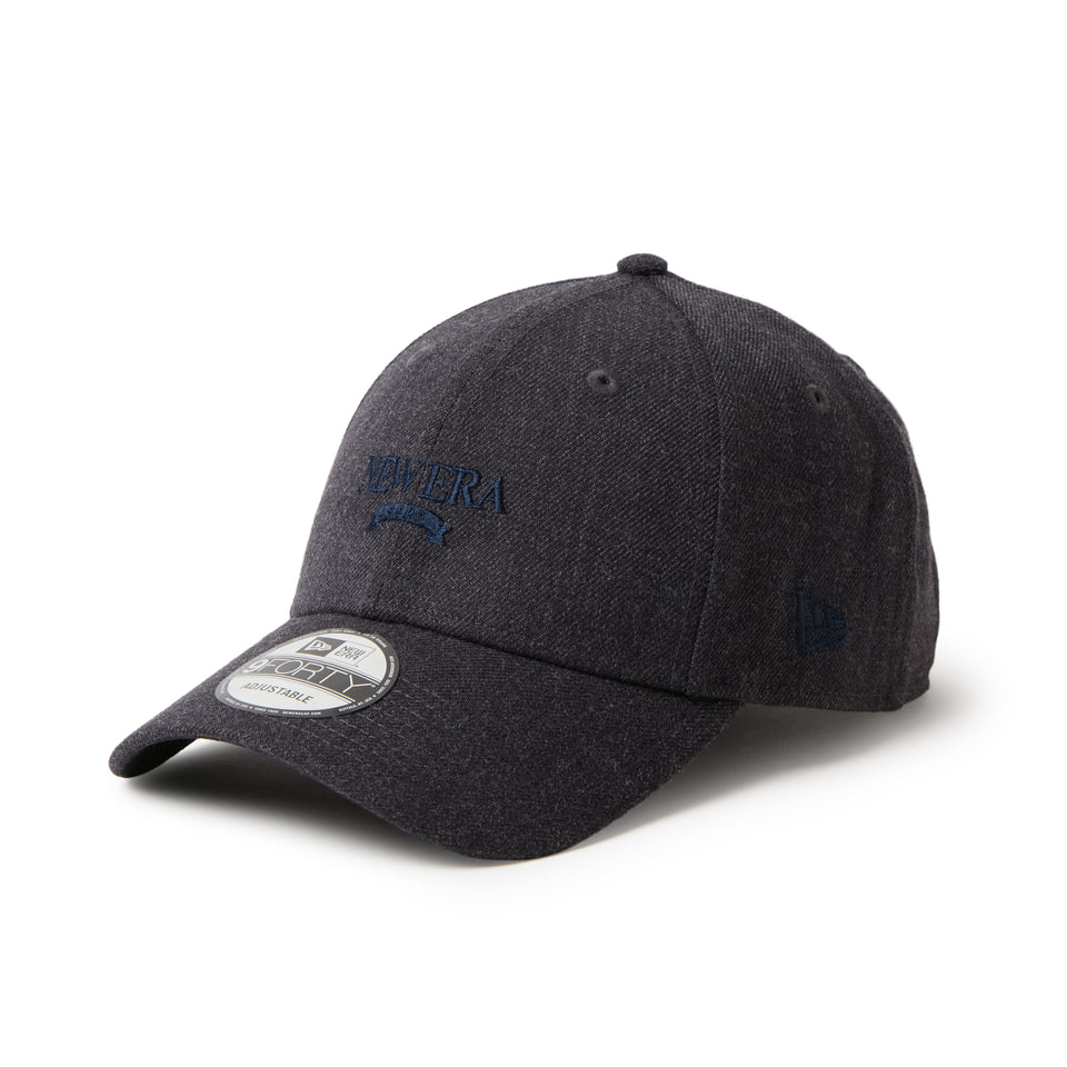 9FORTY Banner Logo Tonal ヘザーネイビー | NEW ERA ニューエラ公式オンラインストア