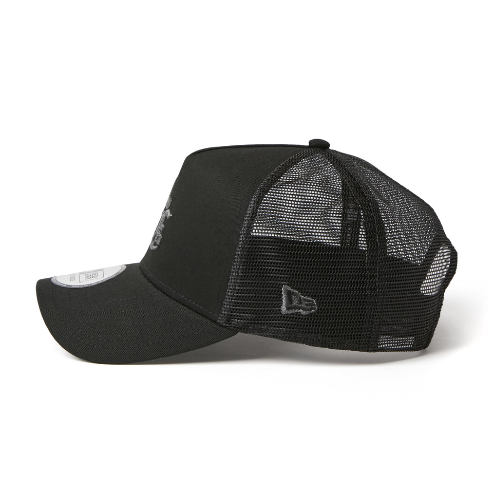 9FORTY A-Frame トラッカー Old English ブラック | NEW ERA ニューエラ公式オンラインストア