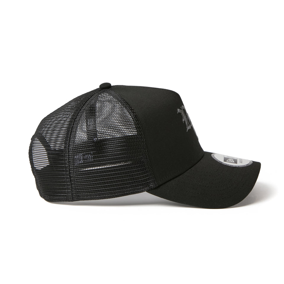 9FORTY A-Frame トラッカー Old English ブラック | NEW ERA ニューエラ公式オンラインストア
