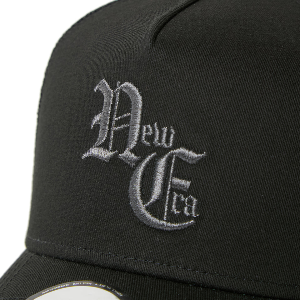 9FORTY A-Frame トラッカー Old English ブラック | NEW ERA ニューエラ公式オンラインストア