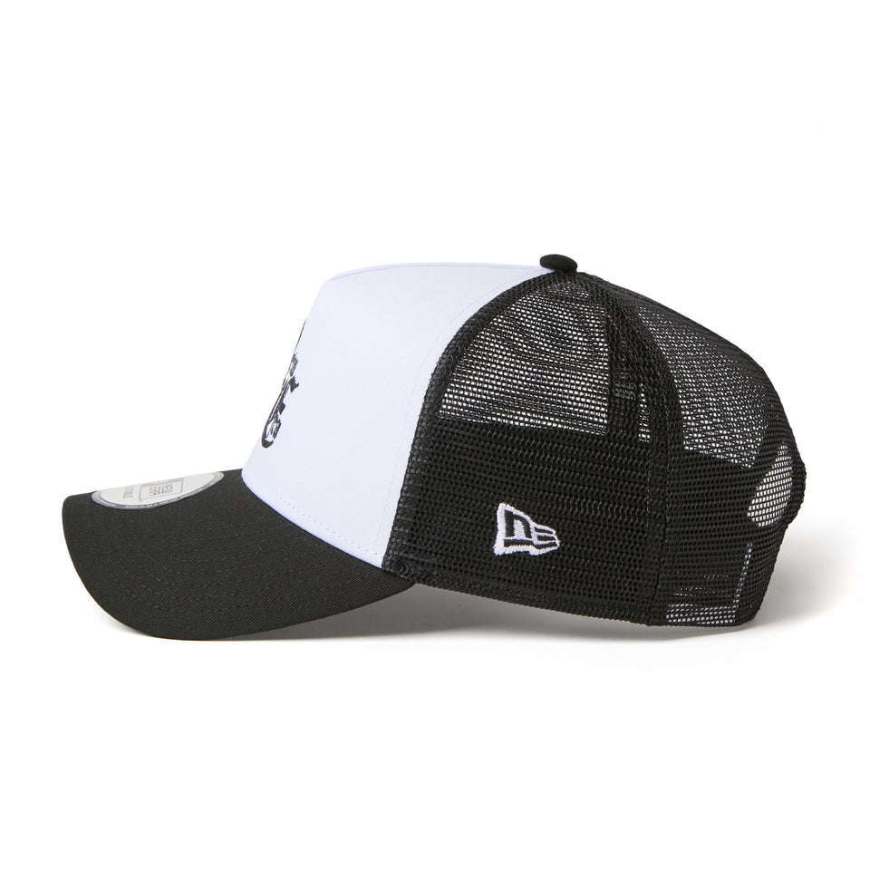 9FORTY A-Frame トラッカー Old English 2-Tone ホワイト/ブラック | NEW ERA ニューエラ公式オンラインストア