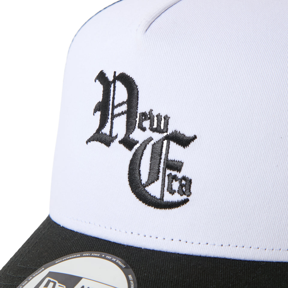 9FORTY A-Frame トラッカー Old English 2-Tone ホワイト/ブラック | NEW ERA ニューエラ公式オンラインストア