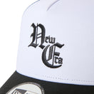 9FORTY A-Frame トラッカー Old English 2-Tone ホワイト/ブラック | NEW ERA ニューエラ公式オンラインストア