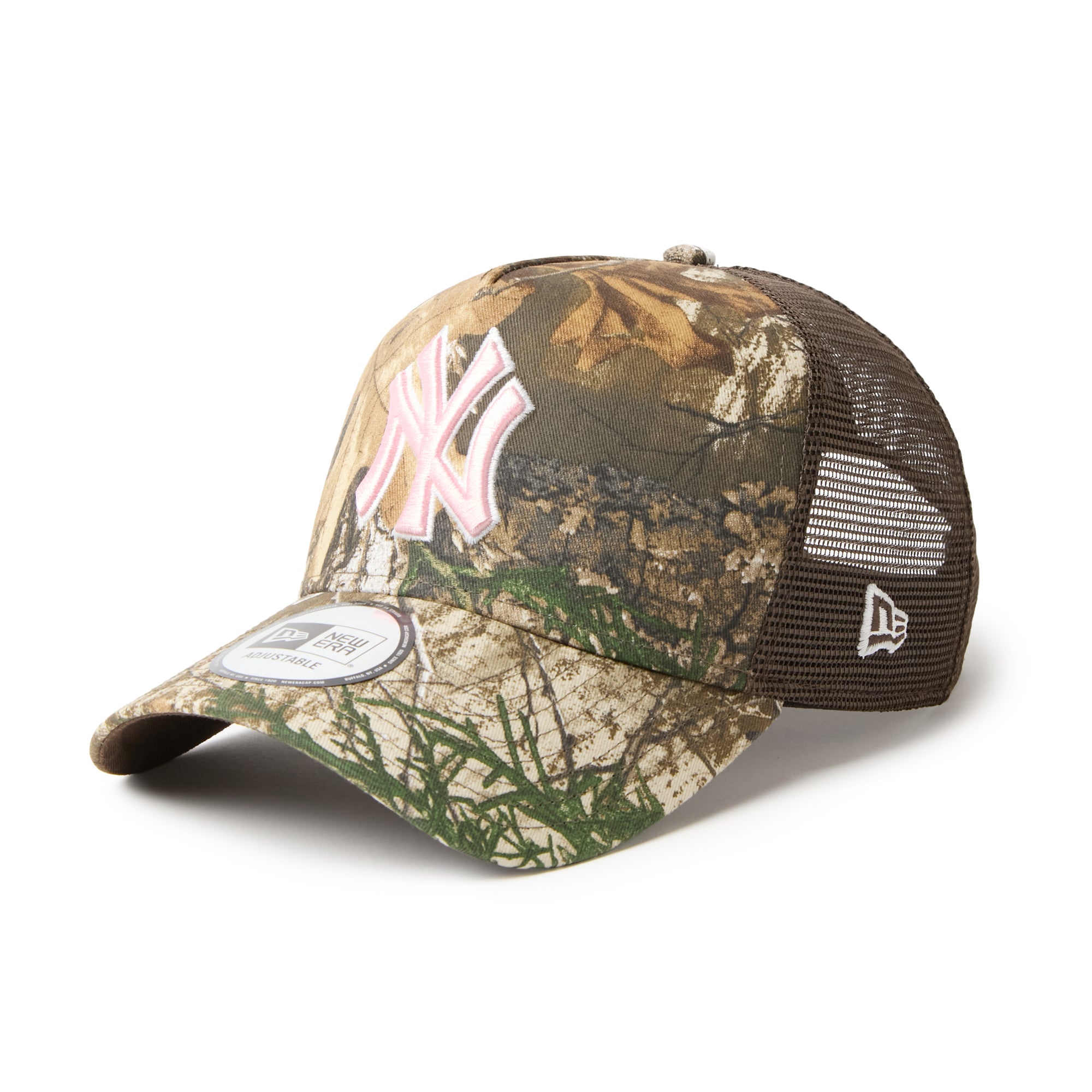 9FORTY A-Frame トラッカー MLB Real Tree Camo ニューヨーク