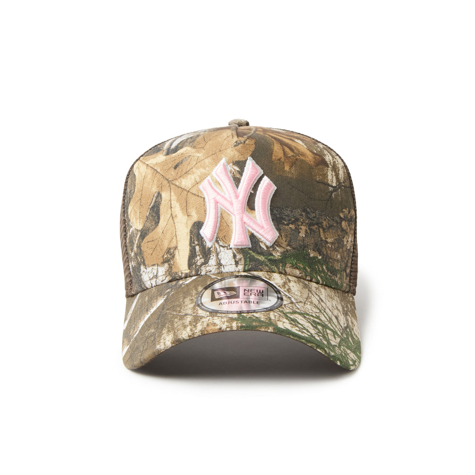 9FORTY A-Frame トラッカー MLB Realtree Camo ニューヨーク