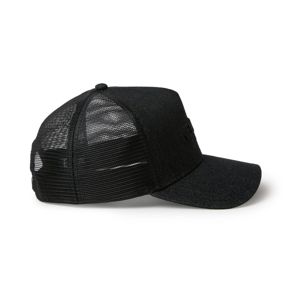 9FORTY A-Frameトラッカー Denim NEW ERA 1920 ブラック | NEW ERA ニューエラ公式オンラインストア