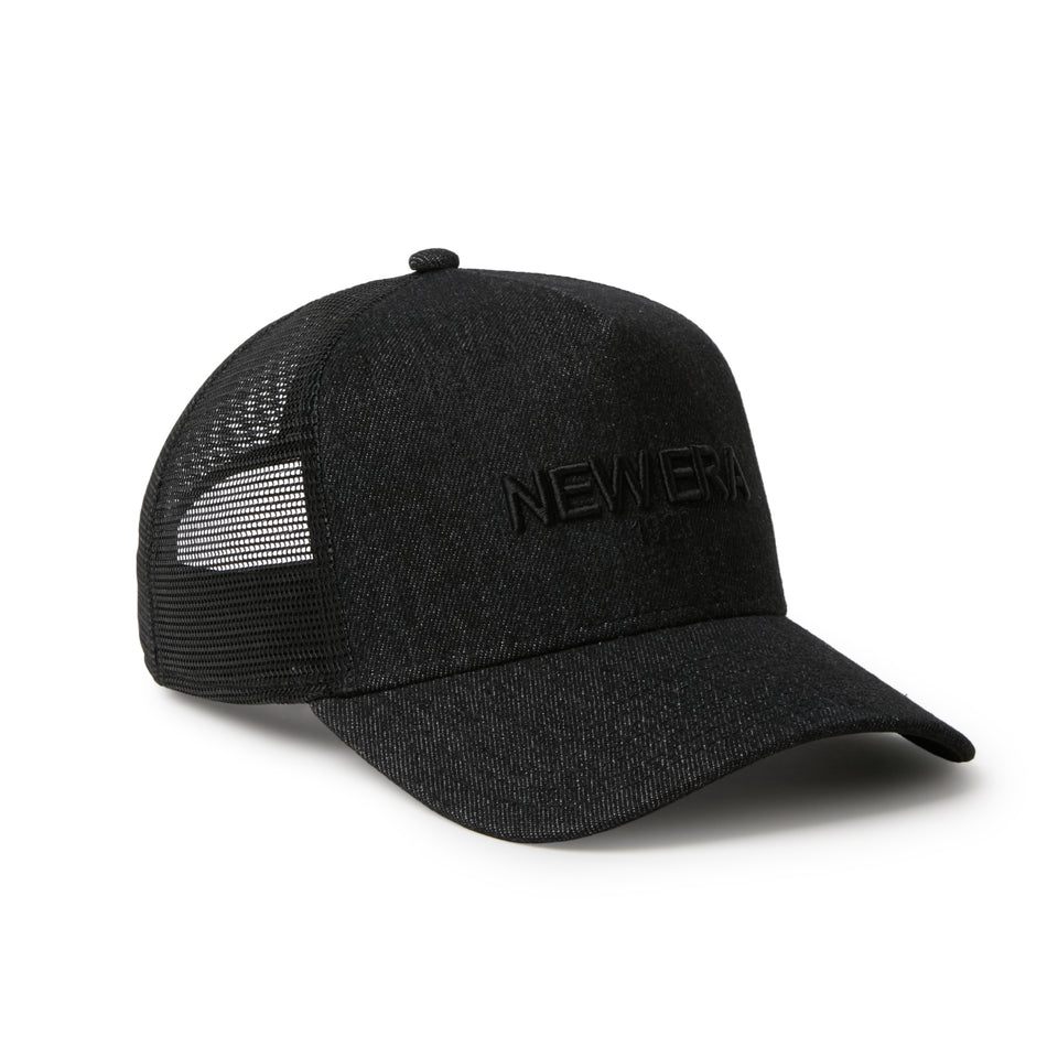 9FORTY A-Frameトラッカー Denim NEW ERA 1920 ブラック | NEW ERA ニューエラ公式オンラインストア