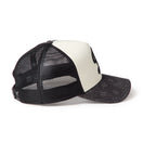 9FORTY A-Frame トラッカー Laser Burn Out Denim ロサンゼルス・ドジャース シティーコネクトロゴ クロームホワイト/ブラック | NEW ERA ニューエラ公式オンラインストア
