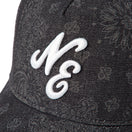 9FORTY A-Frame トラッカー Laser Burn Out Denim クラシックロゴ ブラック | NEW ERA ニューエラ公式オンラインストア