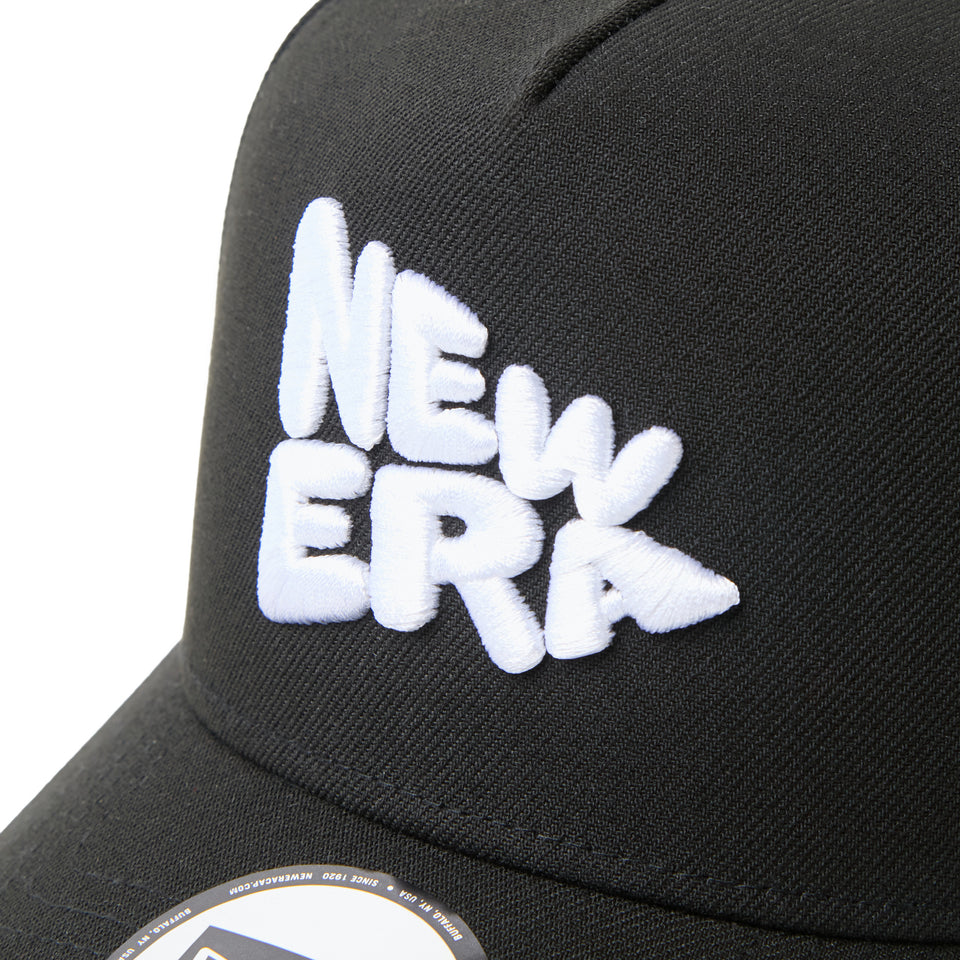 9FORTY A-Frame Word Mark Flag ブラック | NEW ERA ニューエラ公式オンラインストア